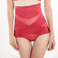 Miniatyrbild 1 av 4: Cross Compression Abs Shaping Byxor Kvinnor Ming Body Shaper Tummy Control Z (XL Röd)