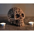 Miniatyrbillede 2 af 4: 5,5\" Kunstharpiks Dekorativt Kranium - Gotisk Dekorativ Kranie Statue - Halloween Dekoration
