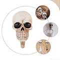 Pikkukuva 3 / 3: Luova Halloween Pääkallo Design Seinäkoukku Seinään Kiinnitettävä Avaimenpidike Vaatekoukku