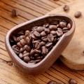 Miniatyrbild 3 av 5: Kaffe mätbricka, träkaffesked, kaffebönor, trä mätkopp, te mätkopp,