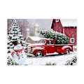 Miniatyrbild 5 av 5: Julstämning, snölandskap, julgransdekoration, ca