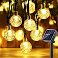 Miniatyrbild 1 av 4: Solcellslampor för utomhusbruk, 12M 100 LED vattentäta