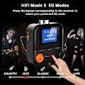 Miniatyrbillede 4 af 5: Bluetooth 5.2-adapter til bil, 2-i-1 Bluetooth-lydtransceiver