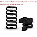 Miniatyrbilde 3 av 5: 10 stk. Klokkebåndsbeskytter Loop Ring Holder Fastgjøringsspenne for Garmin-Venu 2S (18 mm Hvit)