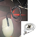 Miniatyrbillede 4 af 5: USB-kabel og fødder museledning til Logitech G102 gamingmus udskiftningsledning (sort)