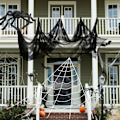 Pikkukuva 2 / 5: (76*198CM) Halloween-kummitusfestivaalin koristeharso musta harso