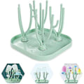 Miniatyrbilde 1 av 5: Flasketørker, Flasketørker, Flasketørker, Plassbesparende, Babyflaskeholder, Flaskedisker