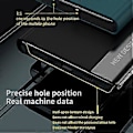 Pikkukuva 5 / 5: For Honor 90 Lite 5G/X50i 5G PU-nahka + PC -elektrolyysipuhelin Kotelo Stand Case (Tyyli F)