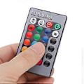 Miniatyrbilde 5 av 5: AC85-265V 10W RGB+CW LED Taklampe 16-Fargers Downlight Innfelt Lampe med Fjernkontroll