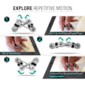 Miniatyrbillede 2 af 5: Flippy Chain Fidget Decompression Toy - Stress Relief Toys Anxiet