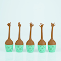 Miniatyrbilde 1 av 5: Pakke med 5 teinfusere - Teinfuser - Diffuser - Filter - Tesil - Håndholdt