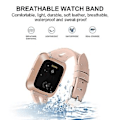 Miniatyrbillede 4 af 5: Rem til Fitbit Versa 2 - Fitbit Versa 2 (Abrikos)
