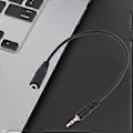 Miniatyrbilde 2 av 5: 2,5 mm hann til 3,5 mm hunn Aux Jack Audio Stereo Kabel Lydkontakt Adapter (Direkte)