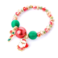 Miniatyrbillede 1 af 3: Jule-Snefnug Charm Perle Armbånd Slik Armbånd Jul