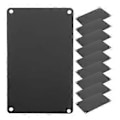 Miniatyrbilde 1 av 3: 10 stk Aluminiumskilt DIY Gravering Blanke Skilt Multifunksjonelle Metallskiver