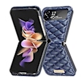 Pikkukuva 3 / 5: PU-puhelin Kotelo Samsung Galaxy Z Flip4:lle (Sininen)