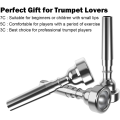Miniatyrbild 2 av 5: Silver Trumpet Munstycke 7C 5C 3C Munstycke Set