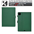 Miniatyrbillede 3 af 5: Smart Tablet PU-etui til iPad Air 11 2024 (Grøn)