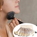 Miniatyrbillede 3 af 5: Bærbare 12/18/24 stk. Makeupbørster med taske, bløde børstehår, ansigtsmakeup, smudge-værktøj, kosmetikartikler (24 stk.)