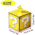 Miniatyrbild 2 av 5: Mario Party Godisbox 24 st Video Game Tegelblock Present Godispåsar för Mario Temafest Favoriter Dekorationer Tillbehör för Pojkar Flickor Barn (Gyllene Tegel)