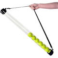 Miniatyrbilde 1 av 5: Tennisballplukker, Pickleballballplukker, for 15 baller, enkel ballinnsamler, enkel å dispensere, slitesterk, lett, enkel å bære med skulderstropp