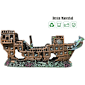 Miniatyrbild 5 av 5: Dekorationer för akvarium i form av piratskepp - Tillverkade av harts