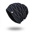 Miniatyrbillede 2 af 2: Herre Vinter Uld Beanie Tyk Casual Fleece Skateboard Hue