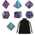 Miniatyrbillede 3 af 5: 7 Polyhedral Terninger til Dungeons and Dragons Bordrollespil