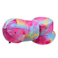 Miniatyrbild 2 av 5: Bucket Hat i Bomull Unisex Sommar Resa Strand för Solhatt Utomhus Basebollkeps för Kvinnor Män Tonåringar för Sol UV för Prot Tie-dye rosaröd baseball
