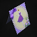 Miniatyrbilde 5 av 5: Vakker Jente Metall Klippestanser Stencil DIY Scrapbooking Album Stempel Papir Bil