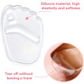 Miniatyrbild 3 av 5: 2 par gel inläggssulor halkfria framfots metatarsal pad, för kvinnor hög klack (transparent)