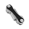 Miniatyrbillede 5 af 5: Portable nøgleholdere til nem opbevaring af flere nøgler, der forhindrer ridser og holder dem pæne og ryddelige Sort (Sort)