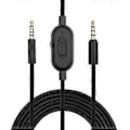 Miniatyrbilde 1 av 5: Erstatningskabel for GPRO X G233 G433 Hodetelefoner Flettet Lydkabel Wire (Svart)