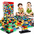 Miniatyrbillede 2 af 4: DIY Konstruktion Bygge Kreative Klodser 1000stk Blokke Sæt, Com