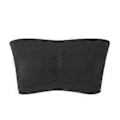 Miniatyrbilde 4 av 5: Elastiske Stroppeløse Push Up BH-er, Sømløse Braletter Elastisk Upolstret Bandeau Tube Top BH for Kvinner (S Svart)