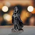 Miniatyrbillede 3 af 5: Kryds Skelet Statue Gotisk Skulptur Borddekoration Bordpynt Halloween Dekoration til Hjem Stue Soveværelse Indendørs (Stil C)