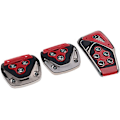 Miniatyrbilde 2 av 5: Bilpedaler, 3 stykker Universal sklisikker titanlegering bremse Clutc