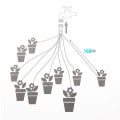 Miniatyrbilde 4 av 5: 10x Mikro-vanningsanlegg for planter Automatisk vanningsanlegg Ga
