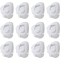 Miniatyrbillede 1 af 5: Dynetæppe Clips, 12 stk. Skyformede Nålefri Dyne Clips