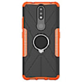 Miniatyrbilde 2 av 5: For Nokia 2.4 PC + TPU Beskyttende Etui (Oransje)
