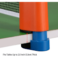 Miniatyrbilde 5 av 5: Utvidbar bordtennisnett erstatning, ping pong nett og stolpe