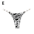 Pikkukuva 1 / 5: Naisten Fitness Alushousut Stringit Matala Vyötärö Saumattomat Stringit G String Urheilu (XL seepra)