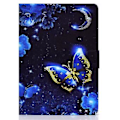 Pikkukuva 2 / 5: Värillinen Piirustus PU-Tabletin Kotelo Lenovo Tab P11 Gen 2:lle (Sininen Perhonen)