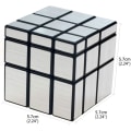 Miniatyrbilde 2 av 5: Speilkube Speilkube Puslespill, Superkube Speedcubing Magic Smoo
