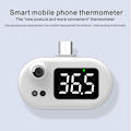 Miniatyrbillede 2 af 4: USB Smart Phone Infrarød Kontaktløs Termometer iphone Nem at U