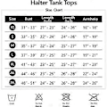Pikkukuva 5 / 5: Naisten hihattomat halterneck-toppi racerback-leikkauksella, kesän perus T-paidat, Cami-topit, rantapuserot