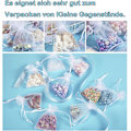 Miniatyrbillede 4 af 5: 100 stk. hvide organzaposer, 7 x 9 cm, gavepose