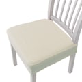 Miniatyrbilde 1 av 5: Off white, T-formet, lang rutete jacquard stol putetrekk, sol
