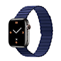 Miniatyrbild 2 av 5: Armband till Apple Watch 7 45mm / 6&SE&5&4 44mm / 3&2&1 42mm (Blå)