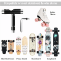 Miniatyrbilde 5 av 5: Multifunksjonell T-formet skateboardverktøy, bærbar skateboard T-til